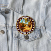 Louisiana Ronde Button 7,6 Cm (In situ)