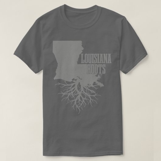 Louisiana Roots  USA Patriotic Pride State T-shirt (Design voorkant)