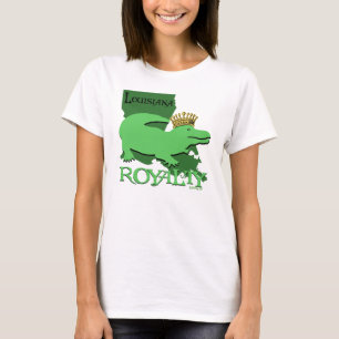 Louisiana Royalty (groene gator) T-shirt