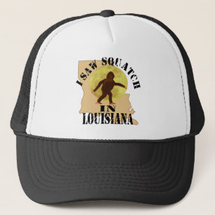 Louisiana Sasquatch Bigfoot Spotter - ik zag hem Trucker Pet