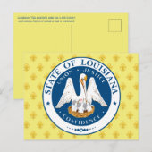 Louisiana Seal Briefkaart (Voorkant / Achterkant)