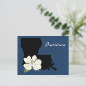 Louisiana Silhouette Briefkaart (Staand voorkant)