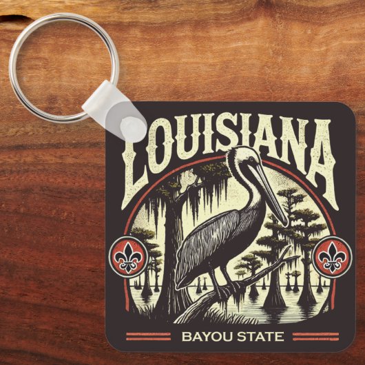 Louisiana Sleutelhanger (Voorkant)