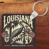 Louisiana Sleutelhanger (Achterkant)