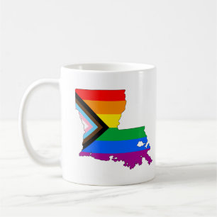 Louisiana Staats trots LGBTQ Voortgang Trots Koffiemok