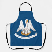 Louisiana Staatsvlag Schort (Voorkant)