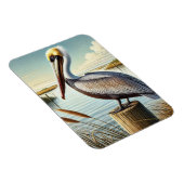 Louisiana State Bird Brown Pelican Magneet (Rechterzijde)