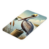 Louisiana State Bird Brown Pelican Magneet (Linkerzijde)