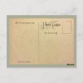 Louisiana State Capital Building Postcard Briefkaart (Achterkant)