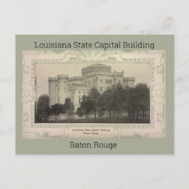Louisiana State Capital Building Postcard Briefkaart