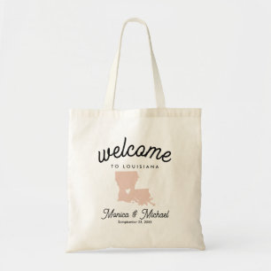 LOUISIANA State Destination Weddenschap IEDERE KLE Tote Bag