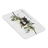 Louisiana State gepersonaliseerd uw huis stad rust Magneet (Rechterzijde)