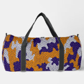 Louisiana State Purple Gold Stylish Camo Pattern Plunjezak (Voorkant)