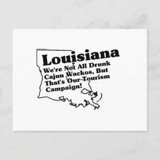 Louisiana State Slogan Briefkaart