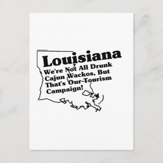 Louisiana State Slogan Briefkaart