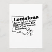 Louisiana State Slogan Briefkaart (Voorkant)