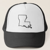Louisiana State Trucker Hat Trucker Pet (Voorkant)