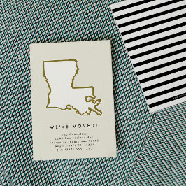 Louisiana State We hebben chique handgetekende ver Aankondiging