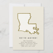 Louisiana State We hebben chique handgetekende ver Aankondiging (Voorkant)