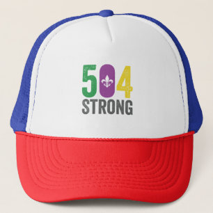 Louisiana Sterk 504 NOLA Sterk Mardi Gras  Trucker Pet