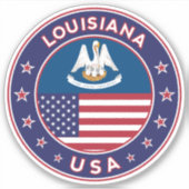 Louisiana Sticker (Voorkant)