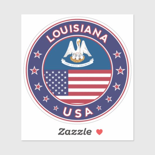 Louisiana Sticker (Vel)