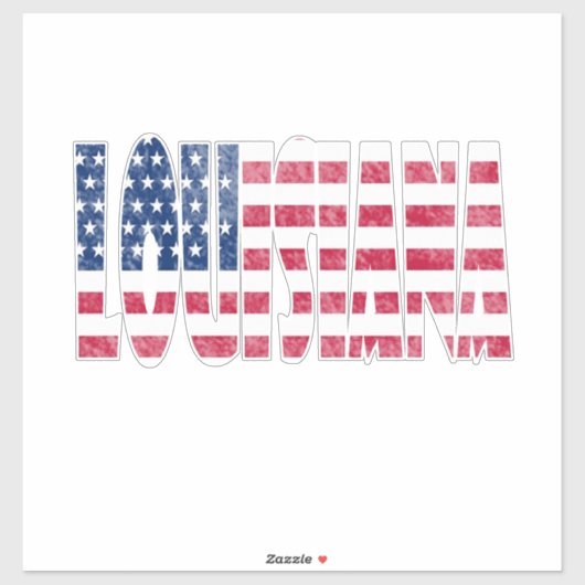 Louisiana Sticker (Vel)