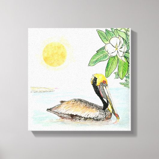 Louisiana Stretched Canvas Print (Voorkant)