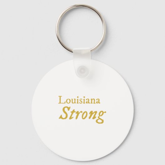 Louisiana Strong Sleutelhanger (Voorkant)