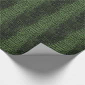 Louisiana Swamp Gator Huid Cadeaupapier (Hoek)