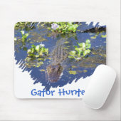 Louisiana Swamp Gator Hunter Mousepad Muismat (Met muis)