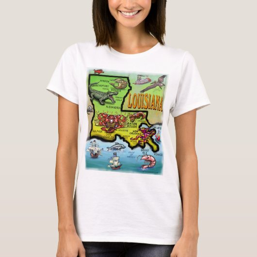 Louisiana T-shirt (Voorkant)