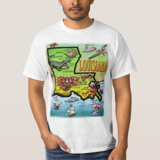 Louisiana T-shirt (Voorkant)