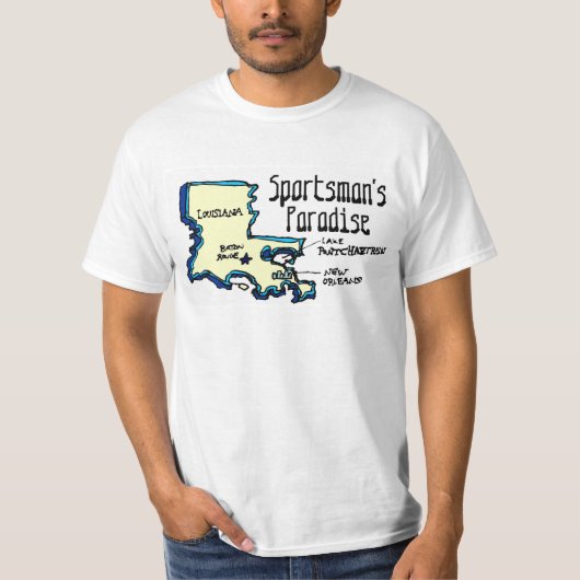 Louisiana T-shirt (Voorkant)