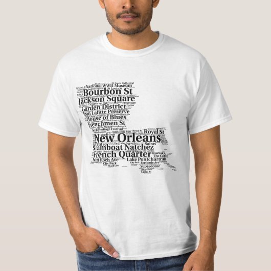 Louisiana T-shirt (Voorkant)