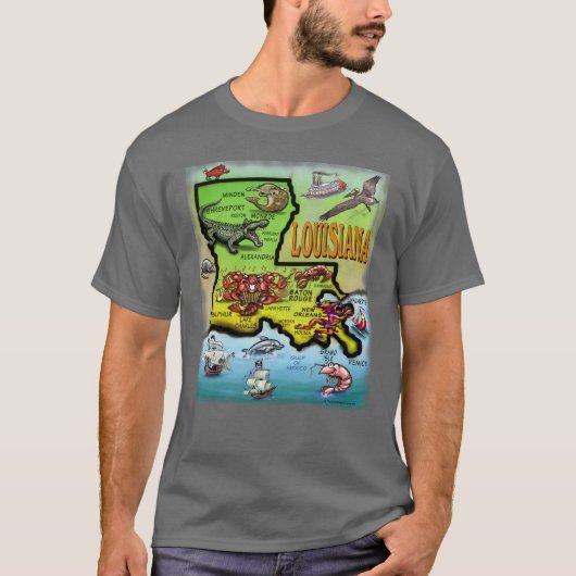 Louisiana T-shirt (Voorkant)