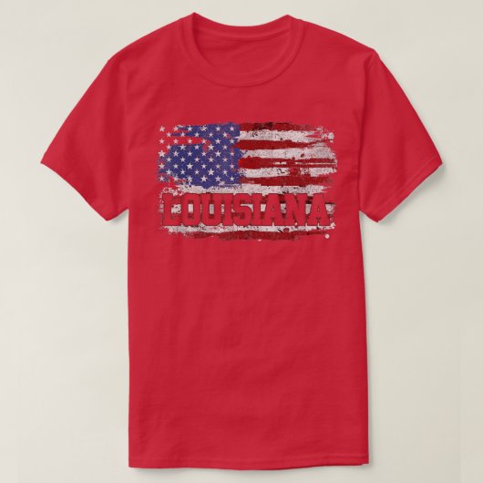 Louisiana t-shirt (Design voorkant)