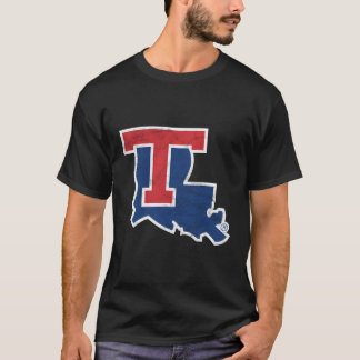 Louisiana Tech Bulldogs noodlijdende Primary T-shirt