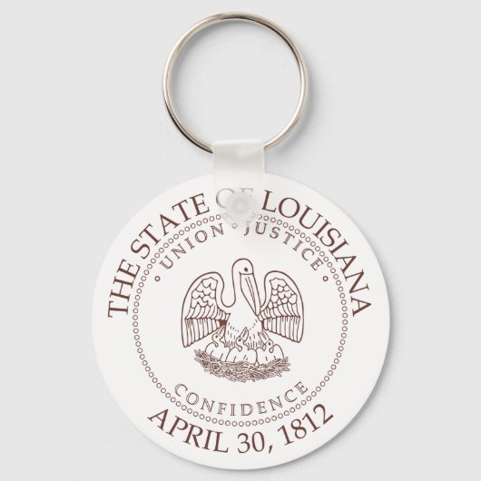Louisiana-teken Sleutelhanger (Voorkant)