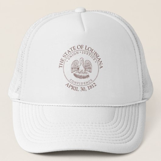 Louisiana-teken Trucker Pet (Voorkant)