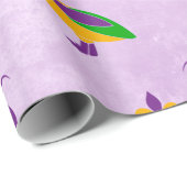 Louisiana Thmed Mardi Gras Cadeaupapier (Rol Hoek)