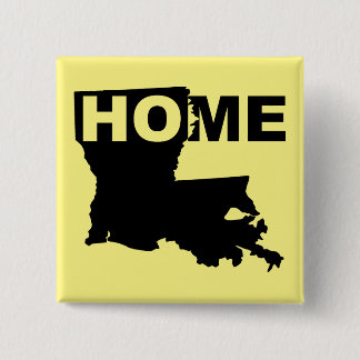 Louisiana thuis weg van de Button Badge Pin