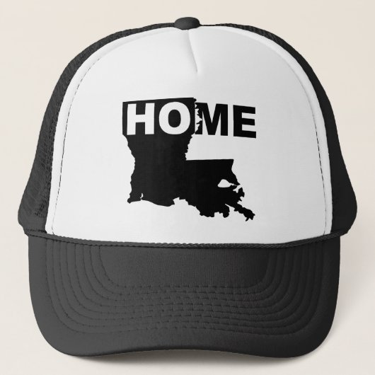 Louisiana Thuis Weg Van Staat Pet Hoed (Voorkant)