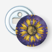 Louisiana Tigers, Fleur-de-LisButton flesopener Button Flesopener (Voorkant)