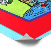 Louisiana Tourist Map Poster (Hoek)