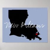 Louisiana Town Poster (Voorkant)