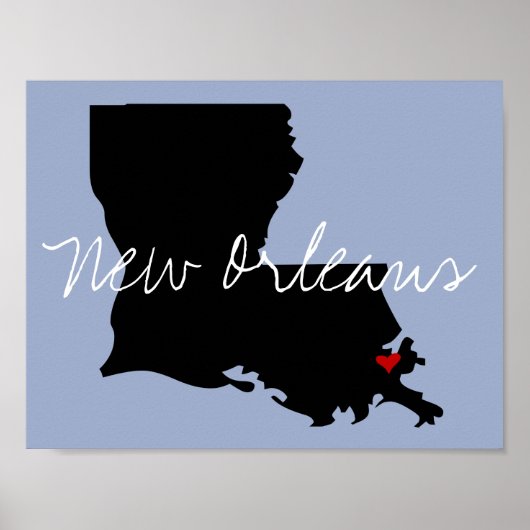 Louisiana Town Poster (Voorkant)