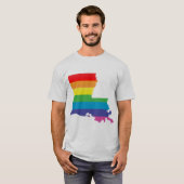 louisiana trots . gestreept. t-shirt (Voorkant volledig)