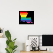 louisiana trots . poster (Thuiskantoor)