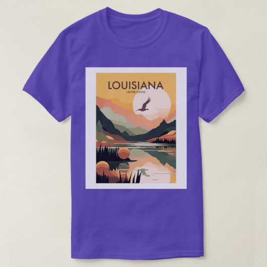 LOUISIANA TShirt - 8 (Design voorkant)